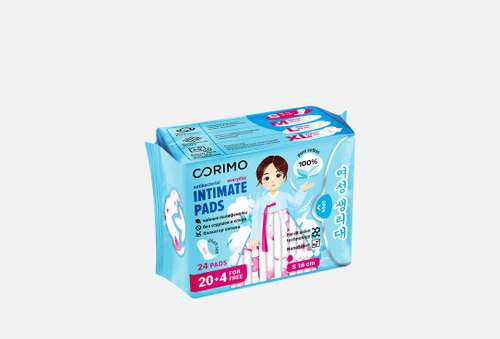 Прокладки ежедневные | Corimo | Absorbent anatomical
