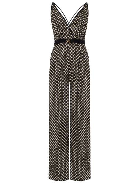 Комбинезон из вискозы, ELISABETTA FRANCHI, TU03551E2DJ5