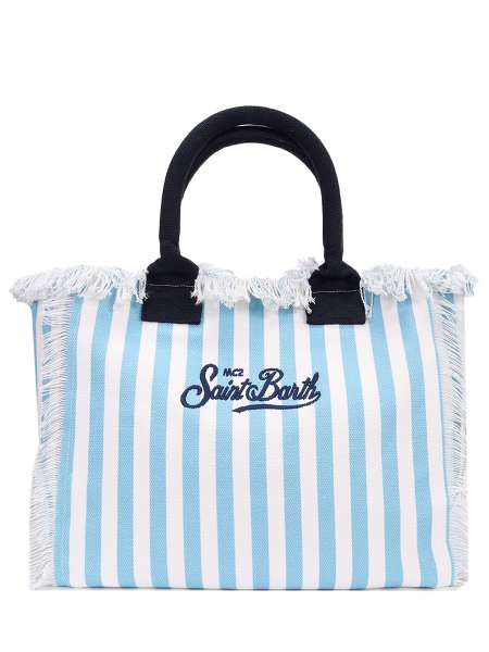 Сумка хлопковая, MC2 SAINT BARTH, VANITY - SB BEACH STRIPES V 3101 EMB