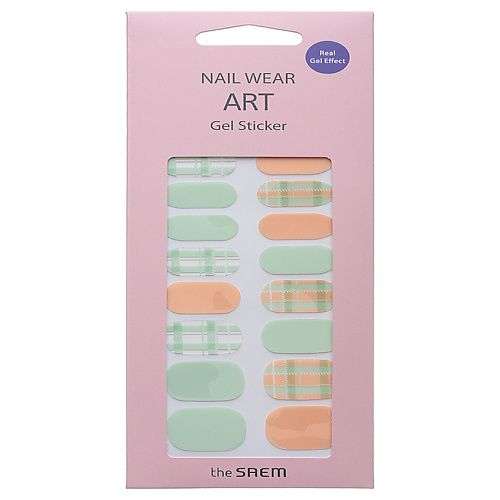 THE SAEM Наклейки для ногтей Nail Wear Art Gel Sticker