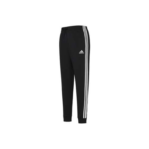 Adidas Essentials Вязаные Тренировочные Штаны Мужские Черные