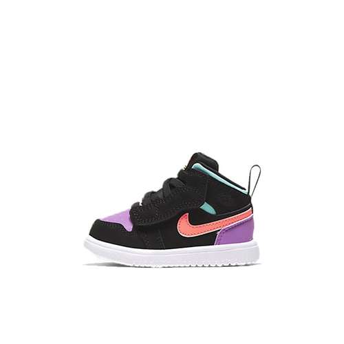 Jordan Air Jordan 1 MID Alt MID Топ Обувь для малышей Фиолетово-синий Infant and Toddler