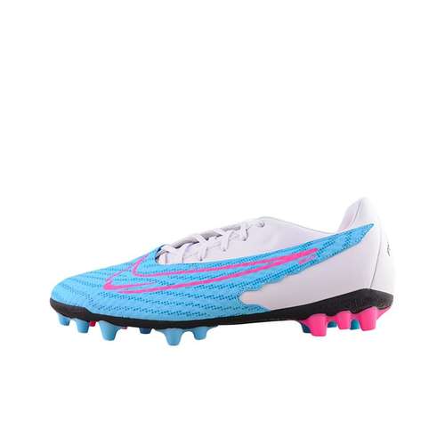 Nike Phantom GX AG Искусственная трава Противоскользящие Устойчивые к истиранию Футбольные бутсы Унисекс Белый Синий