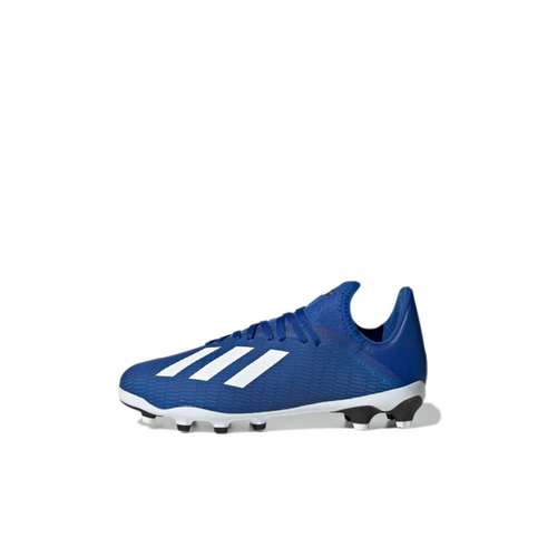 Adidas X 19,3 Устойчивые к истиранию низкие футбольные бутсы для детей синие детские