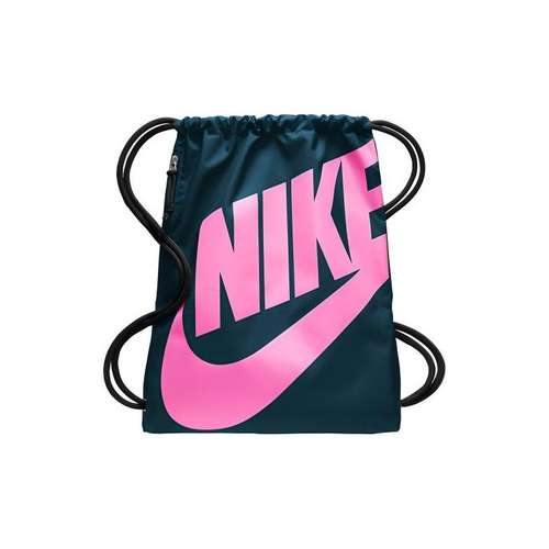 Nike Heritage Полиэстер Рюкзак Унисекс Черный Розовый