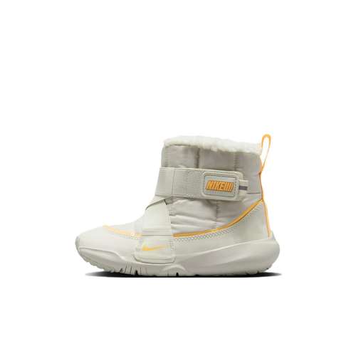 Nike Flex Advance Амортизация Износостойкие Детские Ботинки Детский Белый Оранжевый