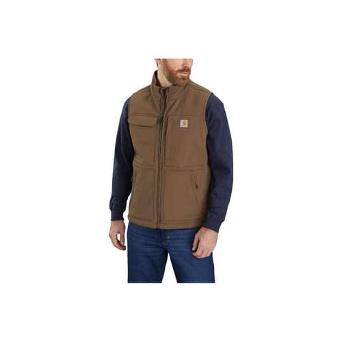Carhartt 104999 Супер DUX™ Раскрепощенный крой Шерпа-подкладочный Мужской жилет