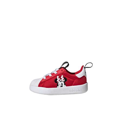Disney x Adidas Originals SUPERSTAR 360 Устойчивая к истиранию низкая обувь для малышей красная белая