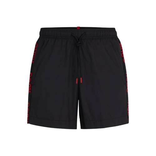HUGO BOSS Пляжные шорты Мужские Черные
