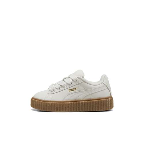 FENTY X PUMA Creeper Phatty Удобная Низкая Обувь для Скейтбординга для Детей Белая Подходящая для Возраста 3-7 Лет
