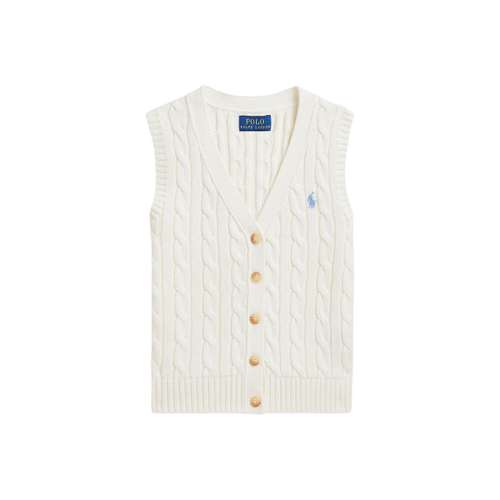 Polo Ralph Lauren Жилет SS25 Белый Детский Возраст 3-7 лет