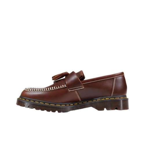 Dr.Martens Adrian Ben Butterscotch Orleans Кожа Лоферы Мужской Румяный