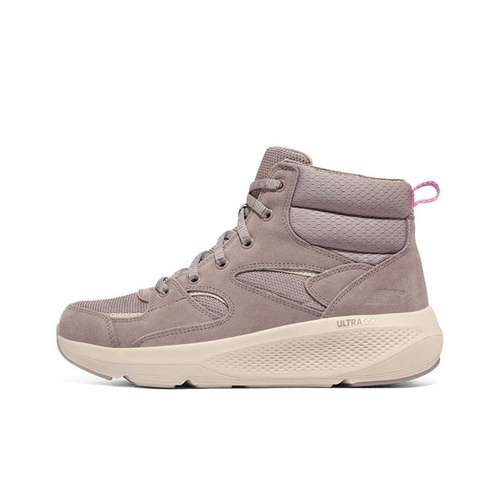 Skechers ON THE GO MID Топ Повседневная обувь Женская Темно-серая Коричневая