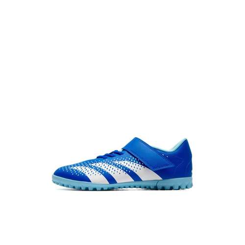 Adidas Predator Accuracy.4 Low Топ Детская футбольная обувь Синяя Белая Детская
