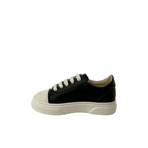 MM6 Maison Margiela X RollingKids Коллаборация Низкие Кеды для Скейтбординга Черные для Детей Возрастом 3-7 Лет
