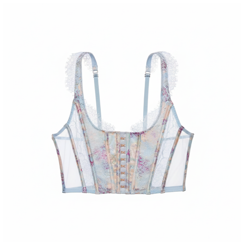 Victoria's Secret Blue Women's Bras Виктория Секрет Синий Женский Бюстгальтер