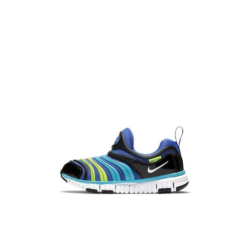 Nike Dynamo Free Удобная Низкая Спортивная Повседневная Обувь Синий Черный Для Малышей и Детей