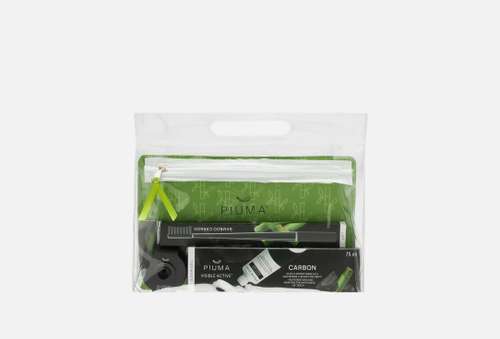 Подарочный набор по уходу за полостью рта | PIUMA | WHITENING PERFECT BLACK