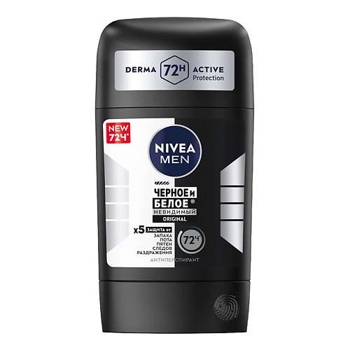 NIVEA Дезодорант-Антиперспирант стик "Черное и Белое Original" Men