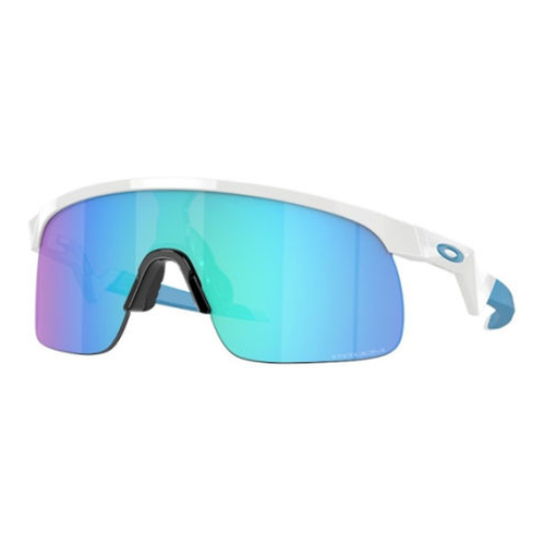 Oakley Ацетатное волокно Фигурные Солнцезащитные очки Детские Белые