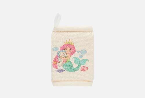 Мочалка для тела | VIVAL | Baby Scrubber, Little Mermaid