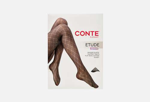 Колготки | CONTE ELEGANT | Fantasy Etude nero