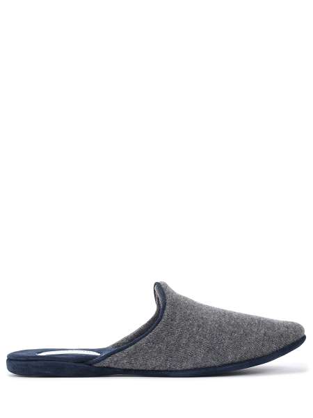 Тапочки из кашемира и замши, MASSERANO CASHMERE, Romeo 21030/405 Темно-