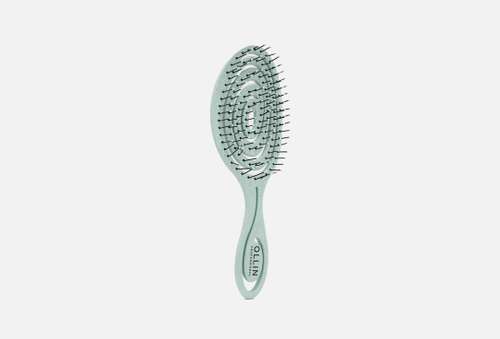 Щётка массажная для волос | Ollin Professional | Oval Flexible massage brush