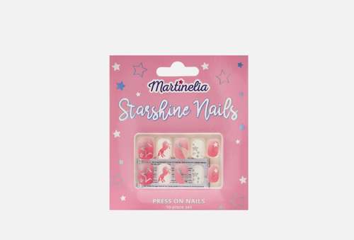 Набор накладных ногтей | Martinelia | Unicorn Starshine Nails