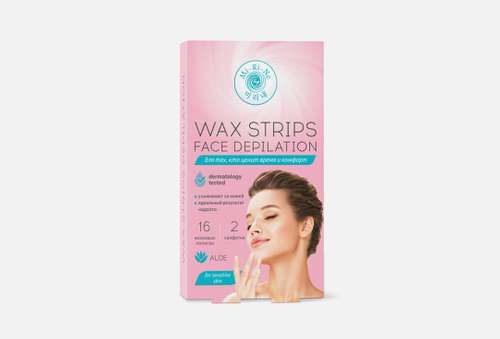 Восковые полоски для депиляции | Mi-Ri-Ne | Wax depilatory strips