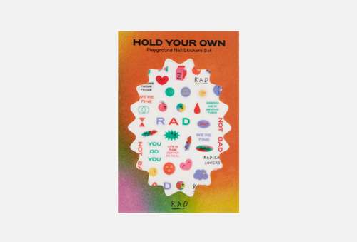 Стикеры для ногтей | RAD | Playground nail stickers set