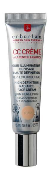 Erborian CC Creme High Definition Radiance Face Cream SPF 25 Travel Size