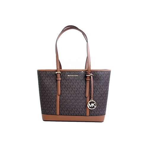 MICHAEL KORS Jet Set Travel Искусственная кожа Сумка через плечо Женская Коричневая