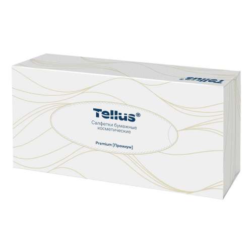 Салфетки Tellus Премиум двухслойные (100 листов) (120380)