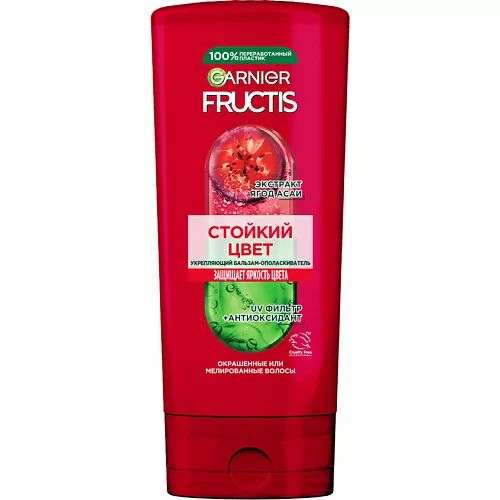 FRUCTIS Укрепляющий бальзам-ополаскиватель для волос, Стойкий цвет