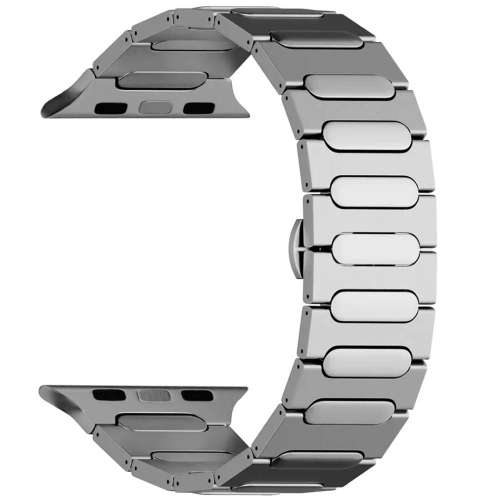 Ремешок Caweon Proxima для Apple Watch 44mm/45mm/46mm/49mm, титан, серебристый