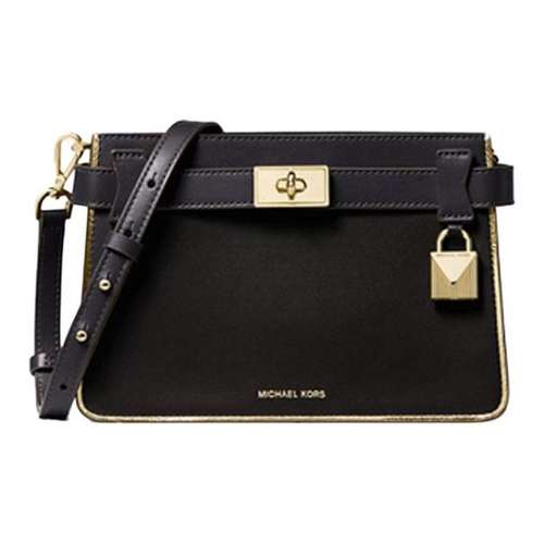 MICHAEL KORS Tatiana Кожа Сумка Маленькая Женская Черная