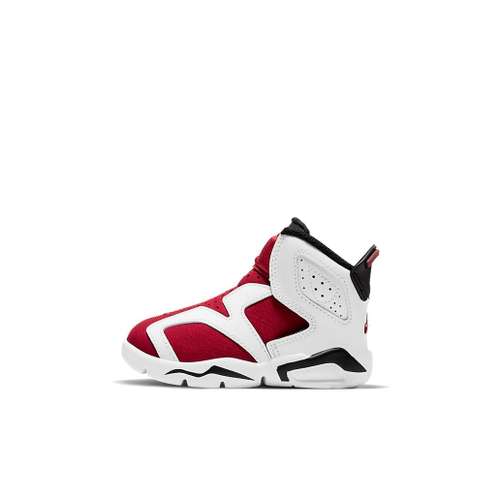 Jordan Air Jordan 6 Устойчивая к истиранию высокая обувь для малышей и детей младшего возраста