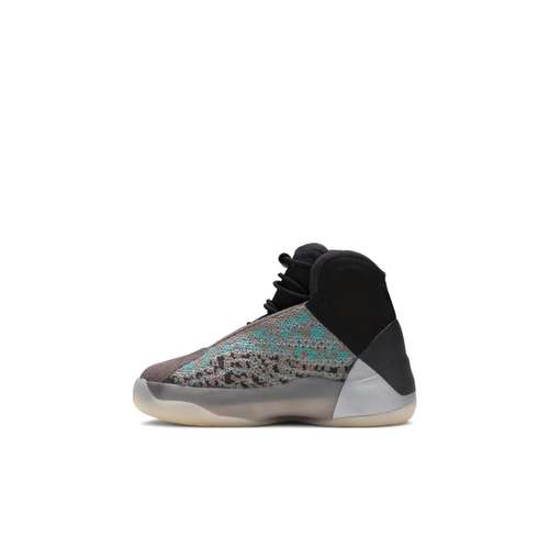 Adidas Originals Yeezy QNTM Устойчивая к истиранию высокая обувь для малышей и детей младшего возраста