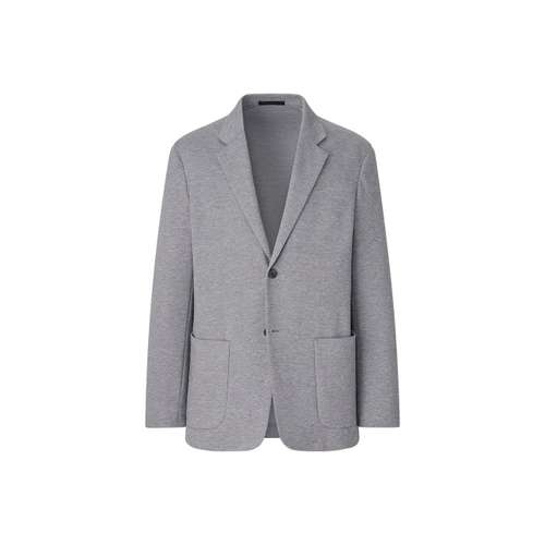UNIQLO Деловой костюм мужской небесно-серый