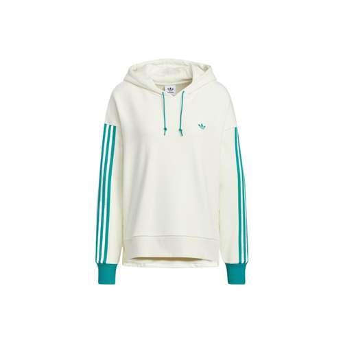 Adidas Originals Платье-ханьфу в стиле худи Женское Белое