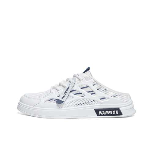 Warrior Feather Wings Collection Шов Slip-resistant Домашние тапочки Мужские Белый Темно-синий