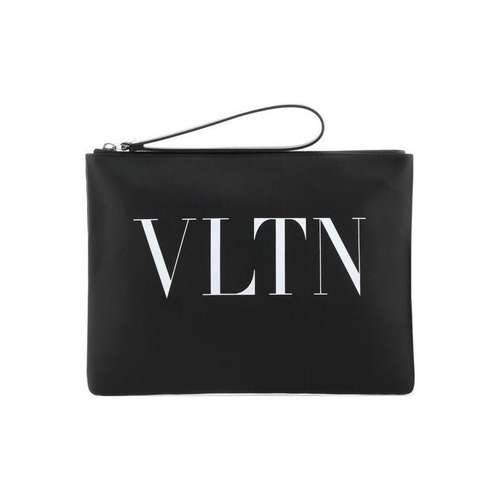 Valentino Гладкий Кожаный Клатч Мужской