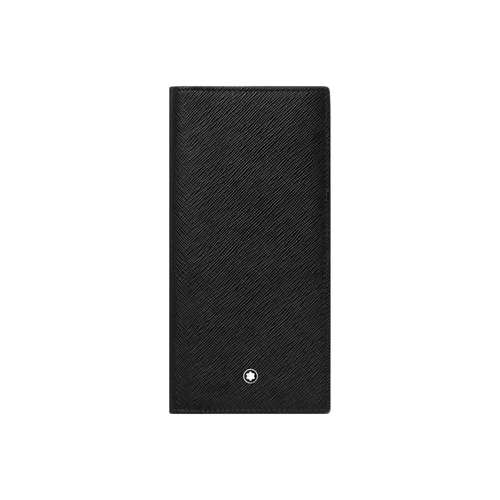 MONTBLANC Кошелек из телячьей кожи мужской черный