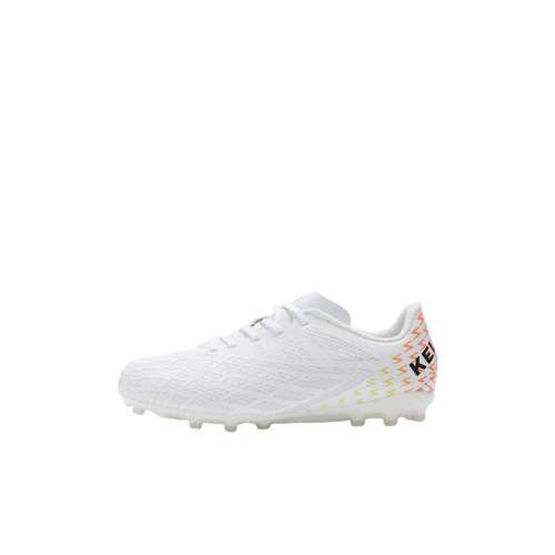 KELME Низкие футбольные бутсы для детей белые и зеленые детские