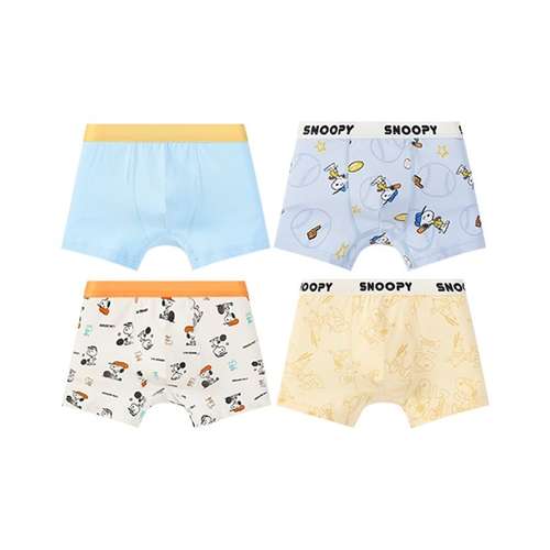 SNOOPY Трусы 4 шт. Смешанные цвета Подростки