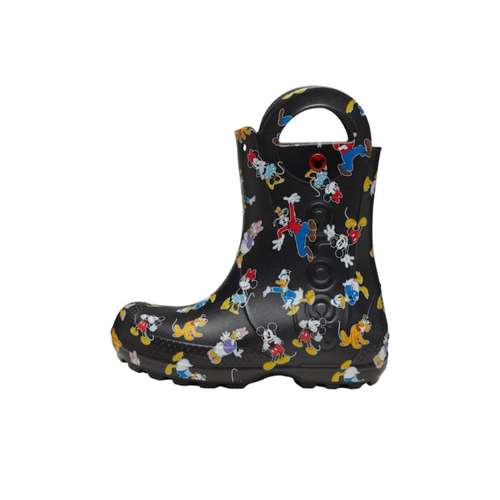 Crocs Mickey Friends Детские ботинки Черные