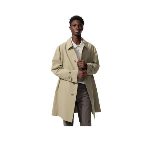 UNIQLO Темный Бежевый Мужское Пальто