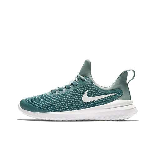 Nike Renew Rival Ткань Амортизация Противоскользящие Низкие Повседневные Беговые Кроссовки Женские Зеленые