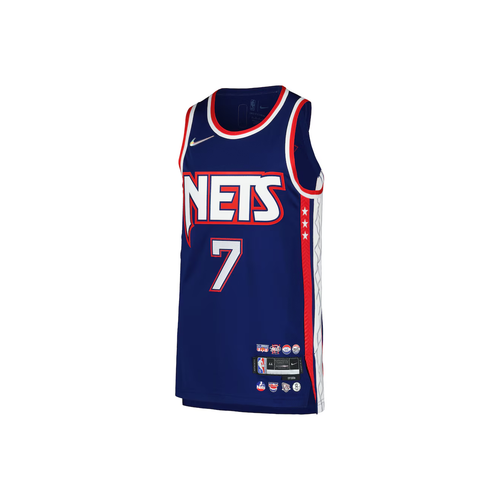 Nike NBA Kevin Durant Brooklyn Nets Баскетбольная Джерси Унисекс Синяя